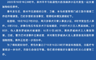 最新消息！撕咬女童恶犬主人被采取刑事措施