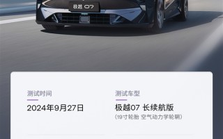 CLTC续航达96.14% 极越07实测跑了846km：充一次跑半月！