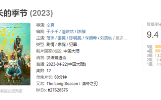 《漫长的季节》央视定档5月16日：豆瓣9.4分 近5年评分最高国产剧！