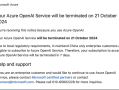 微软突然关停Azure OpenAI个人服务！国内唯一合规渠道没了！