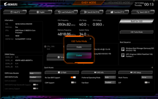 技嘉主板首发X3D Turbo鸡血模式：锐龙9000X3D CPU游戏性能暴增35%！