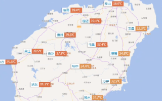 全国五一假期天气地图出炉：后期中东部有大范围降雨！