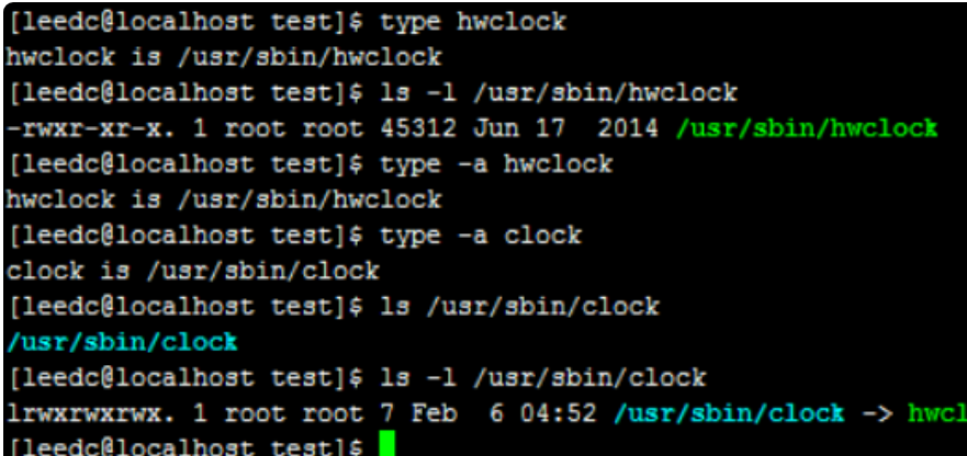 linux hwclock命令详解-第1张图片