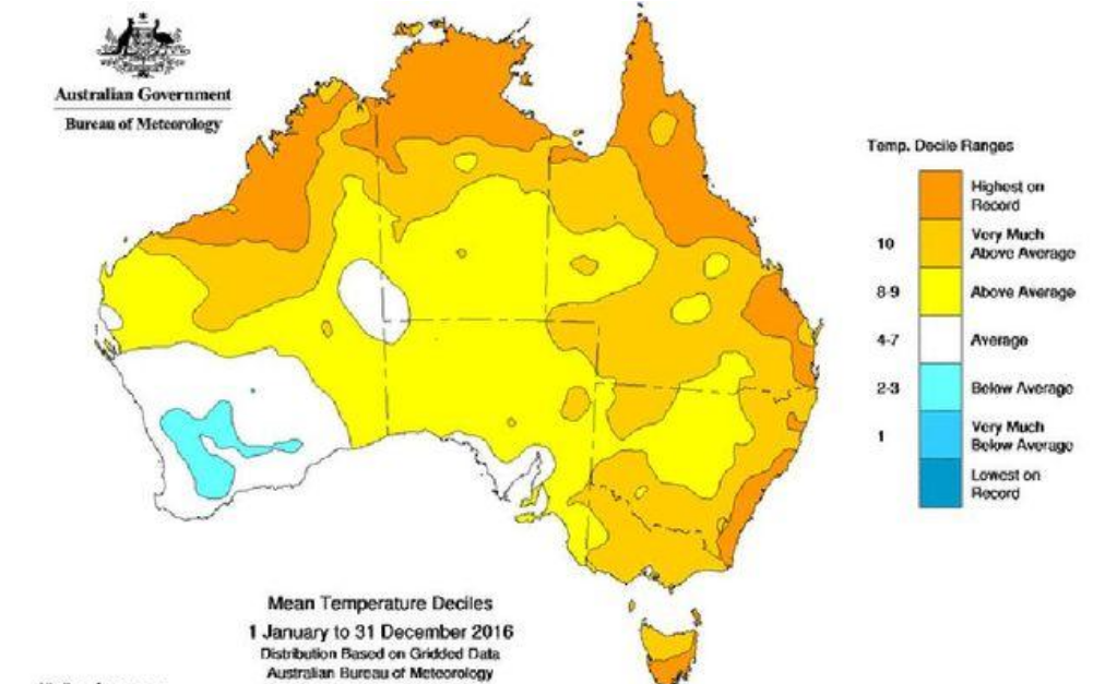 澳大利亚最冷多少度最热多少度（澳大利亚天气一年四季温度）-第1张图片