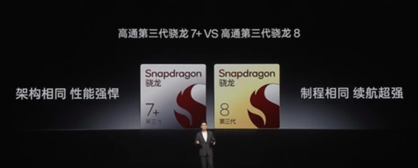 一加Ace 3V全球首发骁龙7+ Gen3：号称“小8 Gen3” 中端性能天花板！-第2张图片