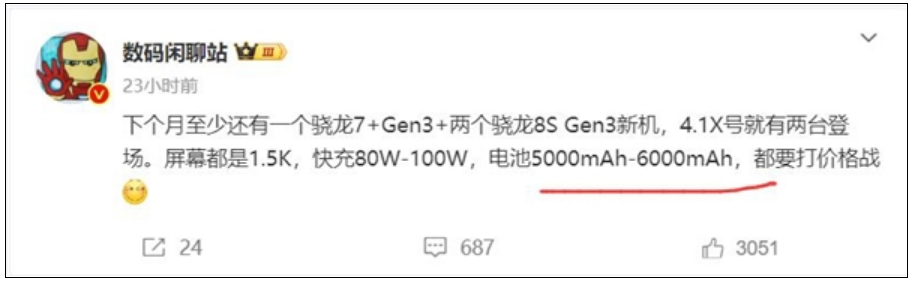 续航最强的骁龙8s Gen3手机！iQOO Z9系列来了！-第3张图片