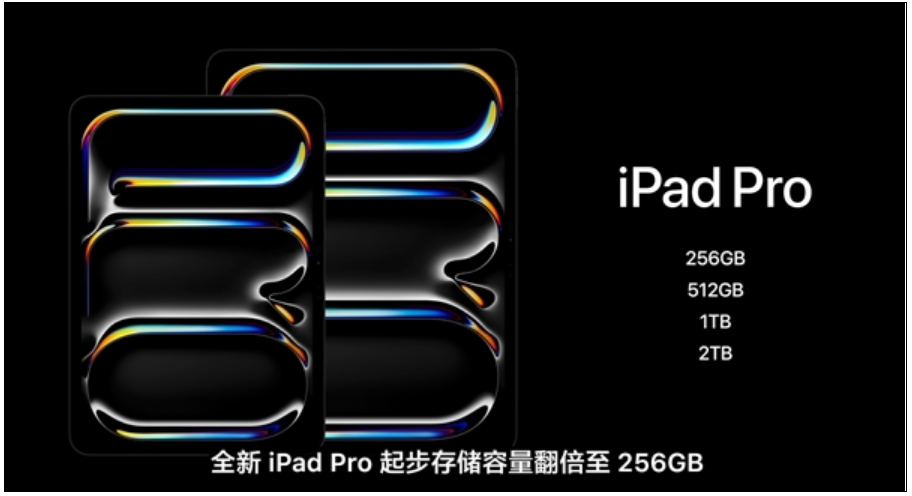 首发3nm工艺M4芯片！新iPad Pro正式发布：8999元起！-第8张图片